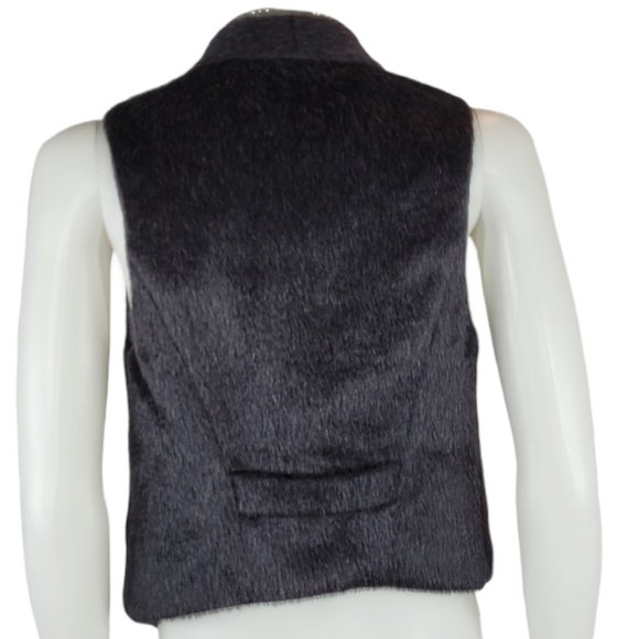 Brunello Cucinelli Monili- Trim Alpaca/Wool Vest - Picture 3 of 6